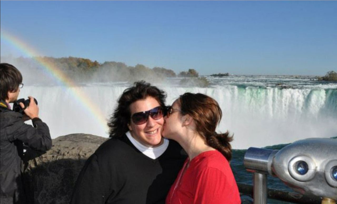 Denise and Jemma were married at Niagara Falls, Canada in 2010.