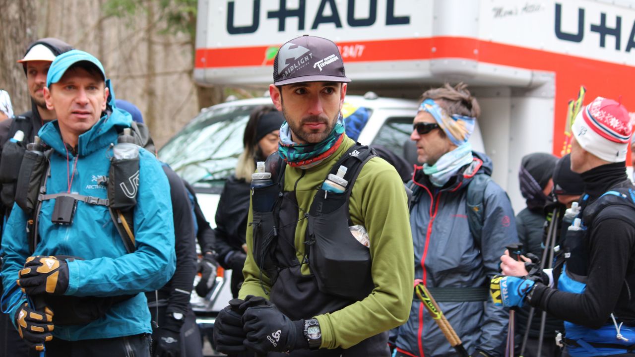 Sanchez took to the start line of the Barkley Marathons for the first time this year. 