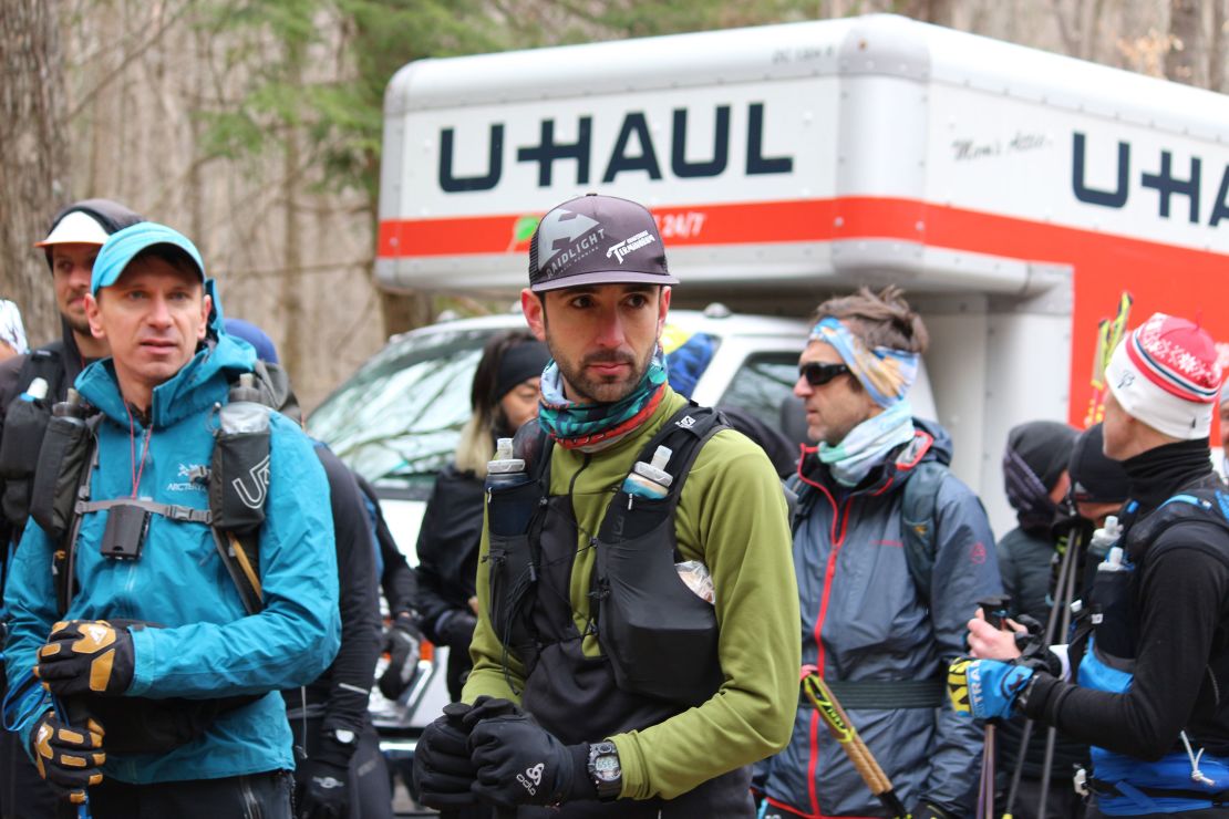 Sanchez took to the start line of the Barkley Marathons for the first time this year. 