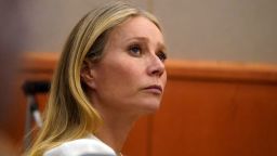 Gwyneth Paltrow in a Park City, Utah courthouse on March 22, 2023. Terry Sanderson is suing Paltrow , claiming she recklessly crashed into him while the two were skiing on a beginner run at Deer Valley Resort in Park City, Utah in 2016.