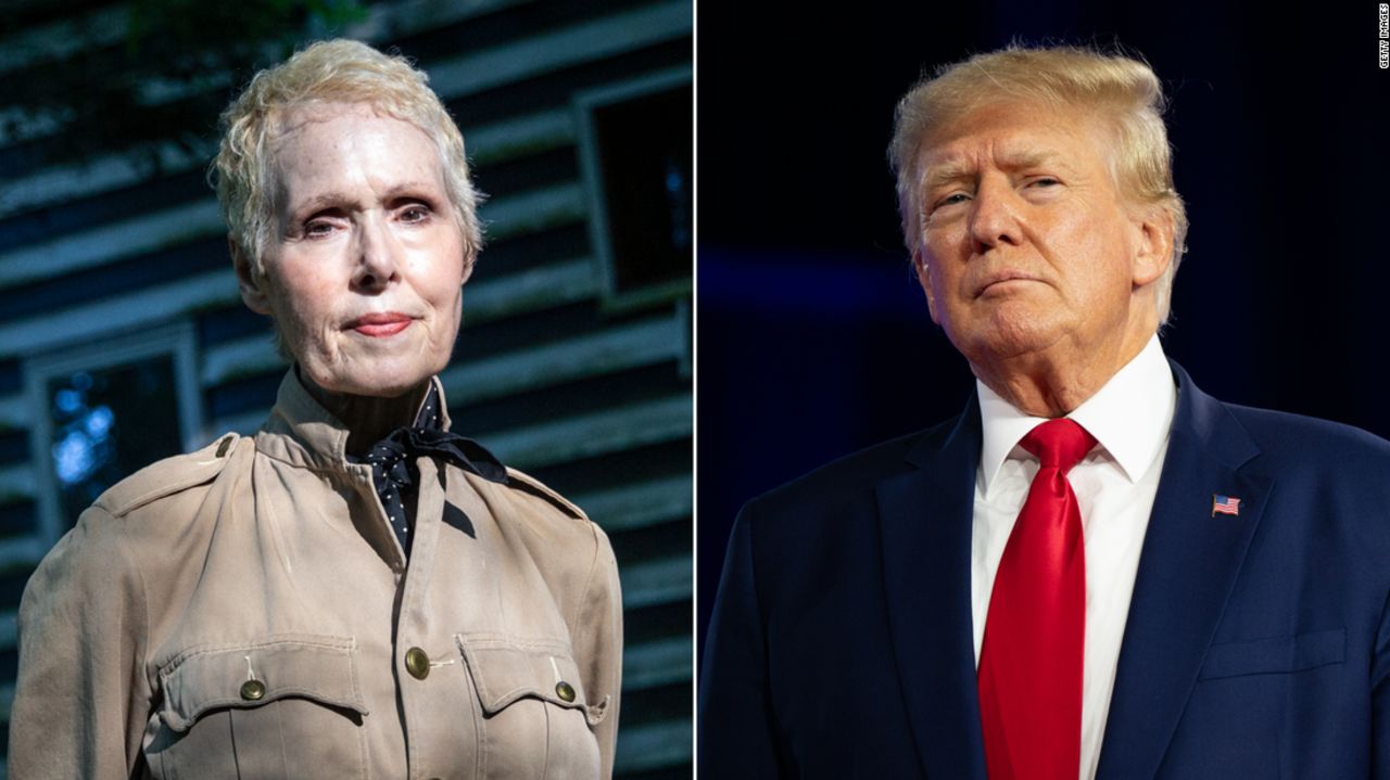 E. Jean Carroll Donald Trump SPLIT