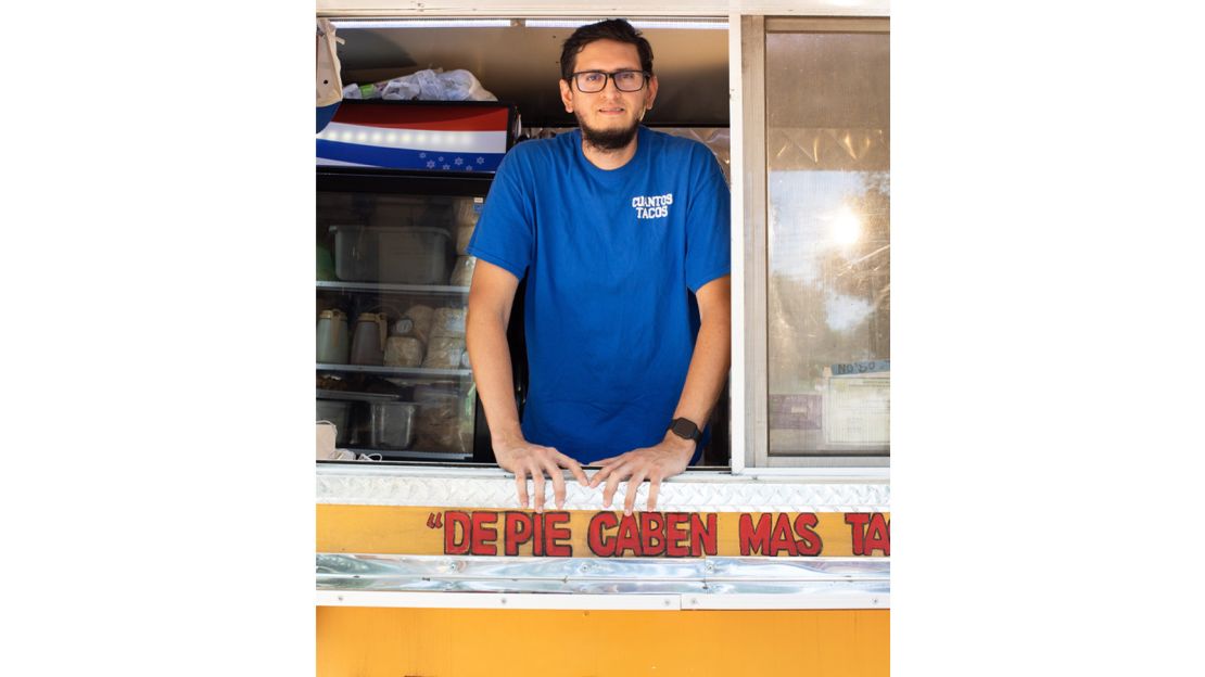 Luis "Beto" Robledo is the founder and owner of Cuantos Tacos.