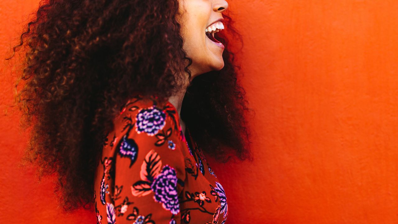 You can practice laughing alone, with perspective to appreciate the funny side of events.