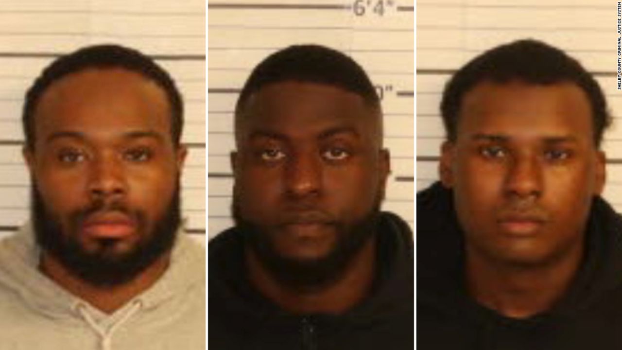 Demetrius Haley, Emmitt Martin and Justin Smith. three former Memphis Police officers who have been decertified. 