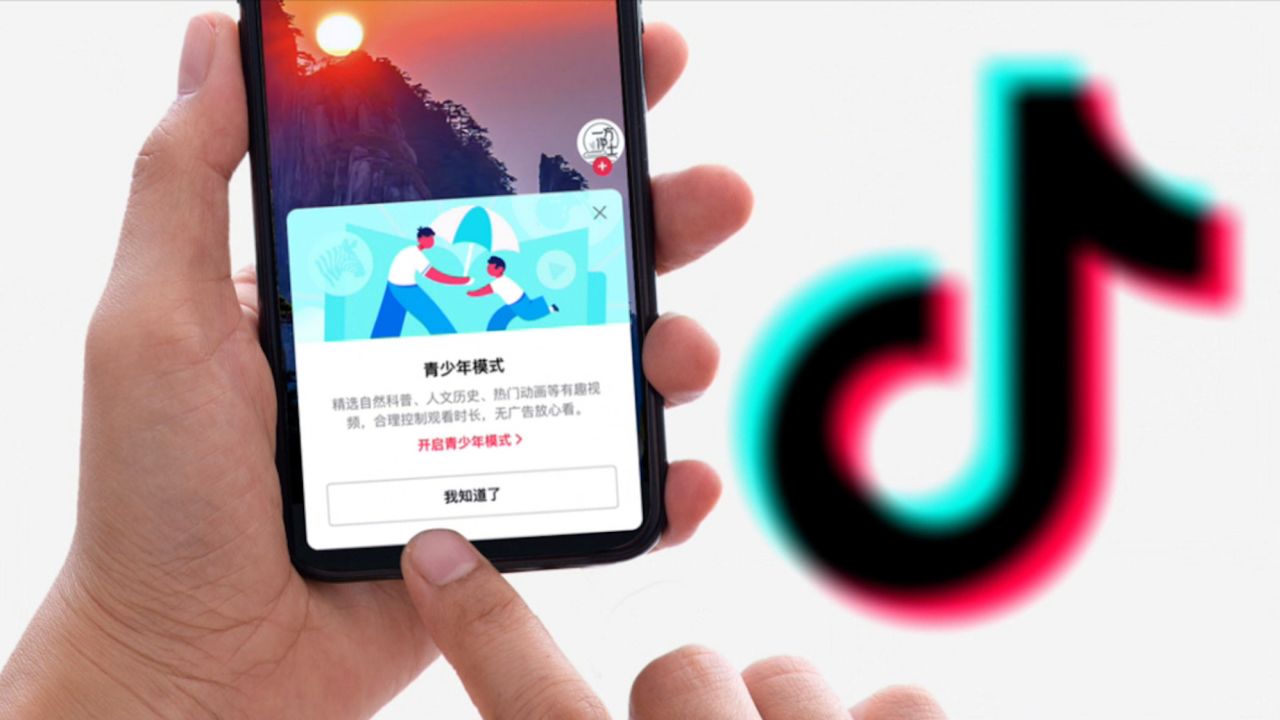 Douyin has restrictions in place for users under 14 years old.