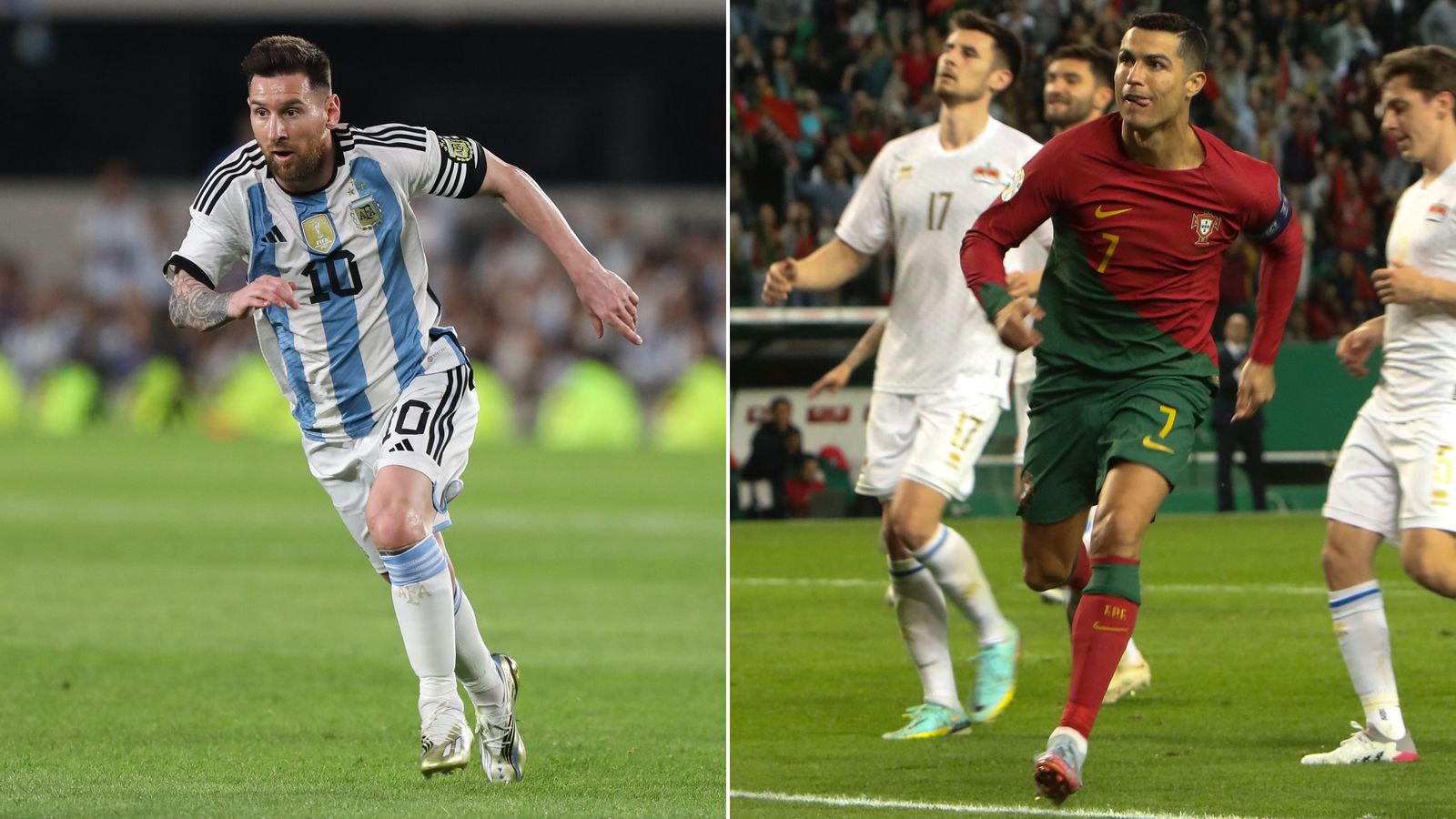 The Football Arena - Lionel Messi and Cristiano Ronaldo both just