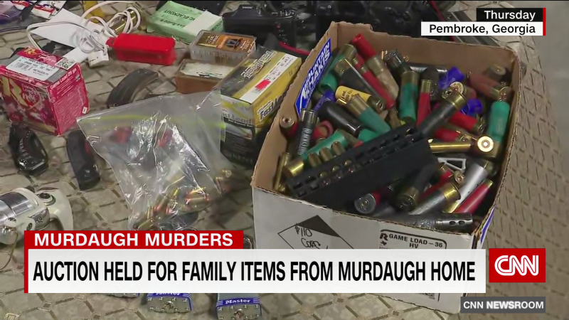Murdaugh family items go up for auction | CNN