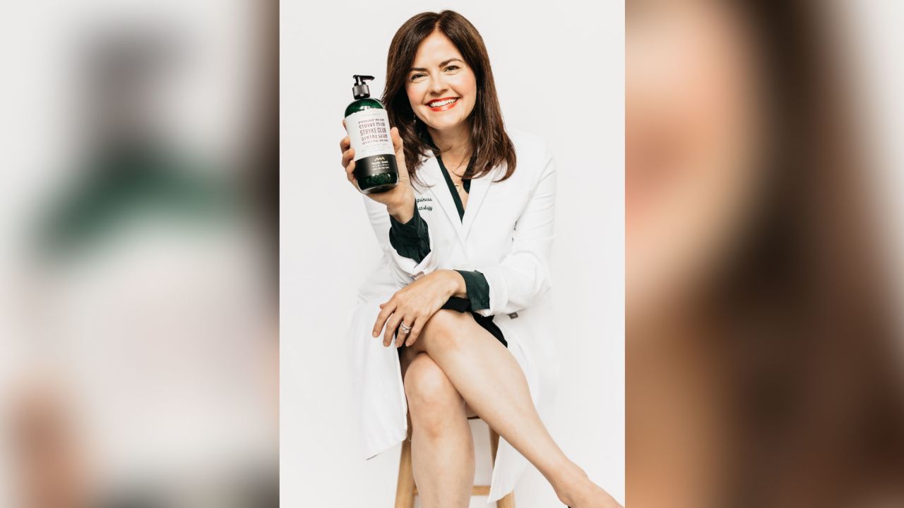 Dr. Sheilagh Maguiness, cofounder of Stryke Cub, a line of skincare products for boys.