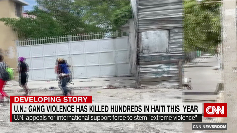 United Nations: Gang Violence Has Killed Hundreds In Haiti This Year | CNN