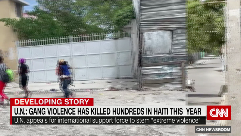 United Nations: Gang violence has killed hundreds in Haiti this year | CNN