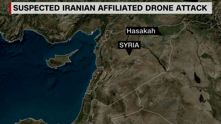 screengrab suspected iranian affliated drone attack