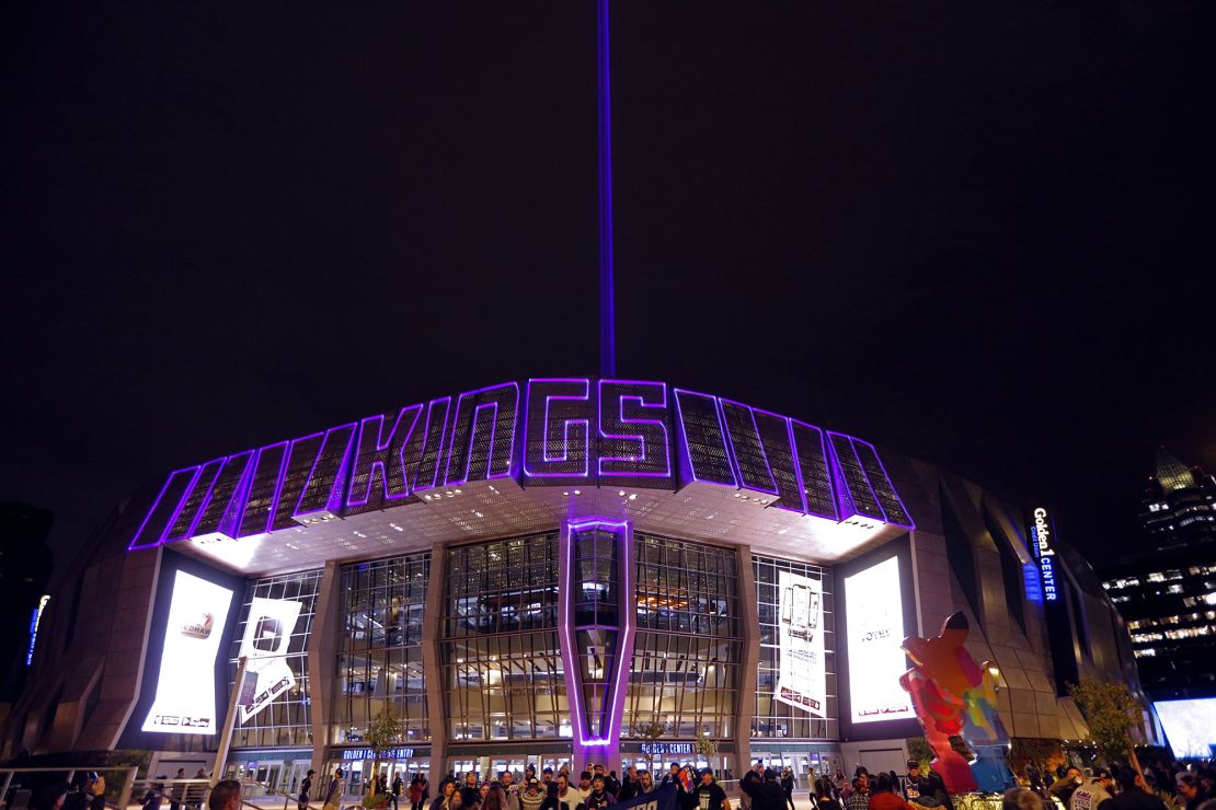 Kings fans will be hoping to light the beam at the Golden 1 Center throughout the playoffs.