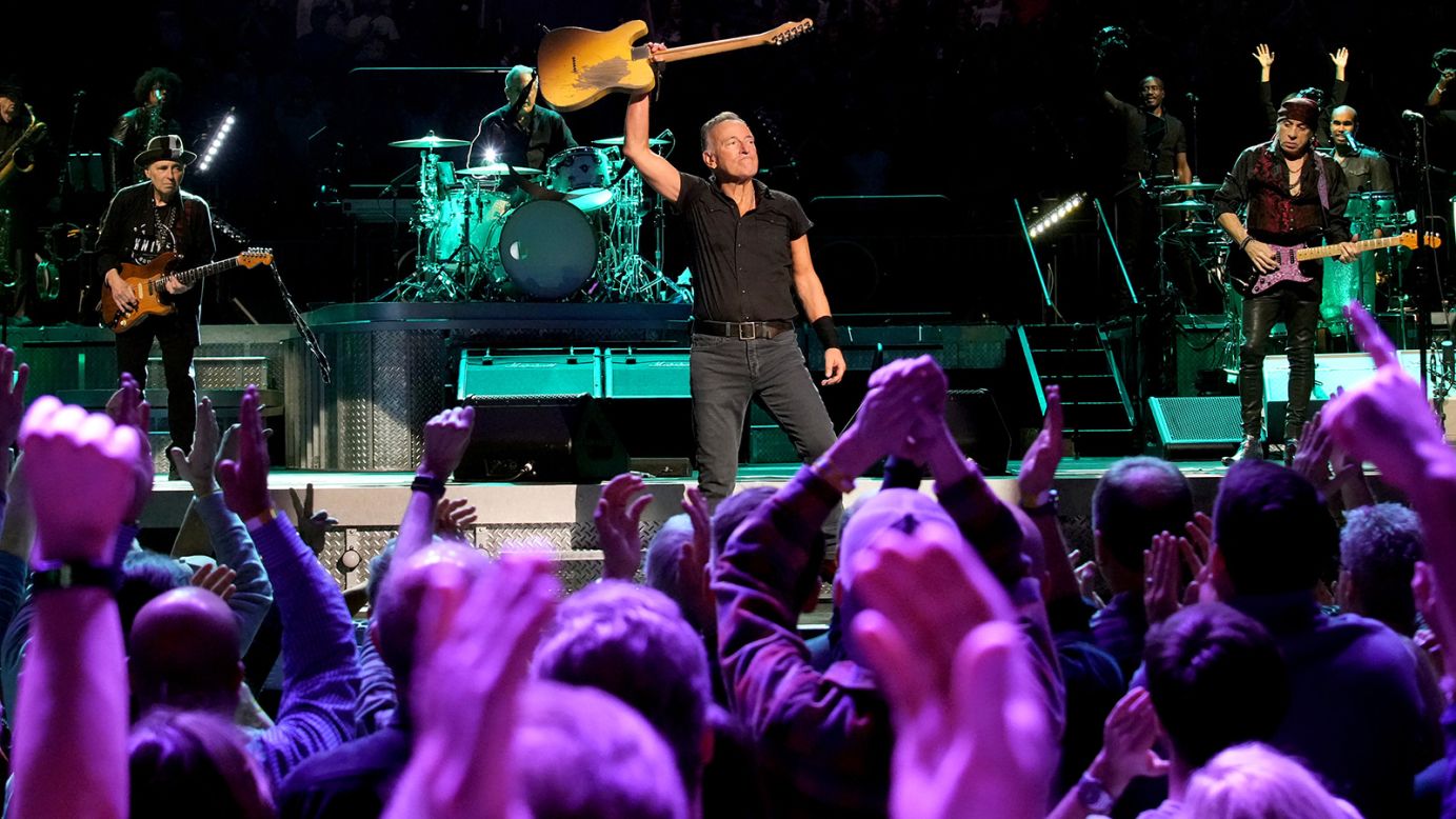 Kidjo joins an esteemed list of musicians, including Bruce Springsteen (pictured performing in Boston, Massachusetts, in March 2023), who won the award in 1997.