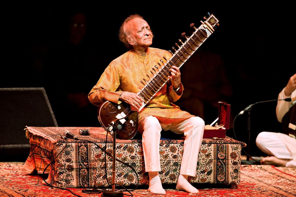 India's Ravi Shankar performs in June 2008 in London, 10 years after winning the Polar Music Prize, which <a href="https://www.polarmusicprize.org/laureates/ravi-shankar/" target="_blank" target="_blank">described him</a> as having "done more than anybody else to build bridges of growing understanding and interest between Eastern and Western music."