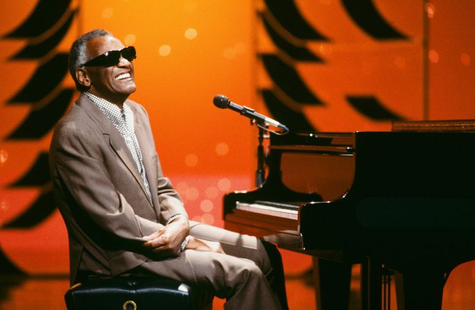 1998 prize-winner Ray Charles is considered one of the most iconic musicians of all time. The American singer-songwriter, pictured here during an appearance on "The Tonight Show Starring Johnny Carson" in 1987, racked up 17 Grammy Award wins out of 37 total nominations.