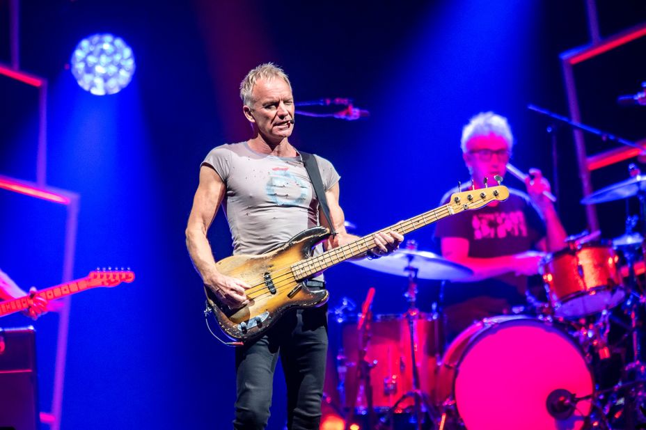 Singer, songwriter and musician Sting (pictured here on stage in Milan in 2022) won the 2017 Polar Music Prize, which called him "<a href="https://www.polarmusicprize.org/laureates/sting" target="_blank" target="_blank">a true citizen of the world.</a>"