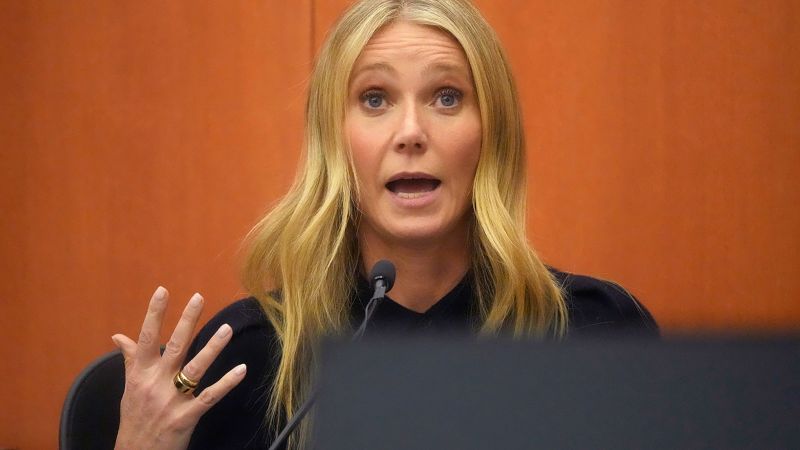 NextImg:Gwyneth Paltrow testifies in a civil trial that she 'froze' in 2016 skiing crash at a Utah resort | CNN