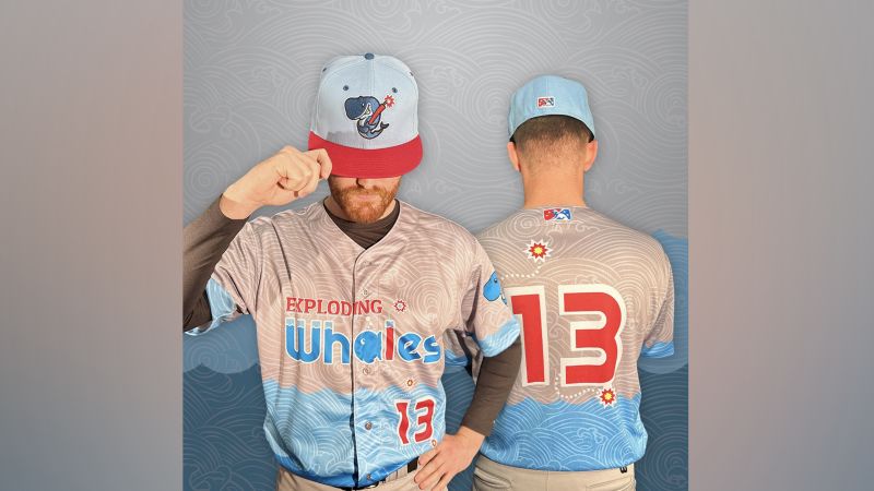 This baseball team chose an exploding whale as its new identity | CNN