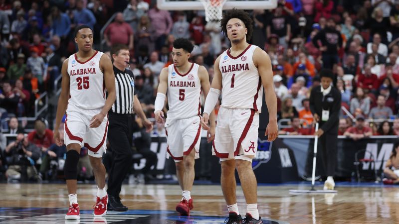No more No. 1 seeds left in NCAA men’s basketball tournament after Alabama and Houston lose | CNN