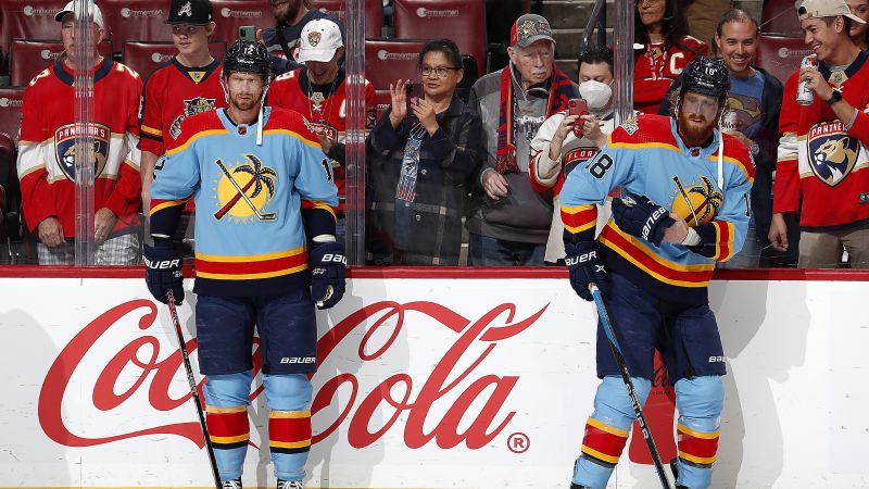 Florida Panthers’ Staal brothers are latest NHL stars to refuse Pride jerseys, citing ‘religious beliefs’ | CNN