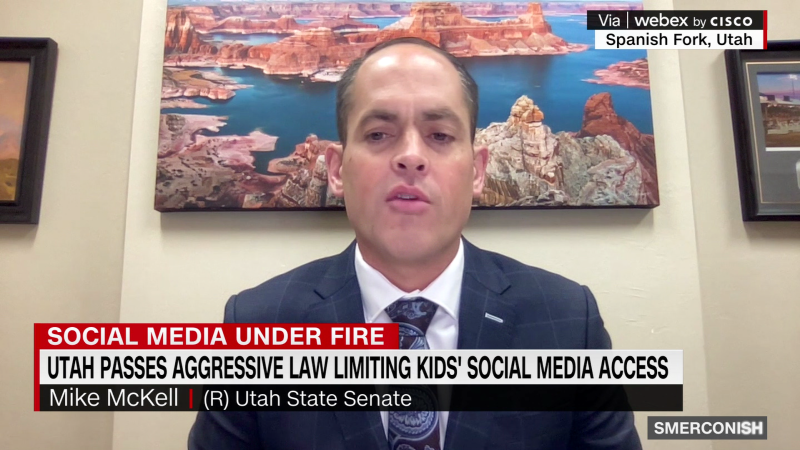 NextImg: Utah passes aggressive law limiting kids' social media access | CNN Business