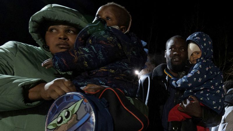 NextImg:Asylum-seeking Haitian family makes last-minute dash over northern border as US, Canada begin restricting illegal migrant crossings | CNN