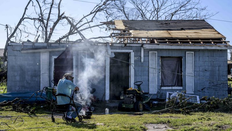 An ‘extremely dangerous tornado’ strikes Georgia as 20 million Southerners are at risk of treacherous weather Sunday | CNN