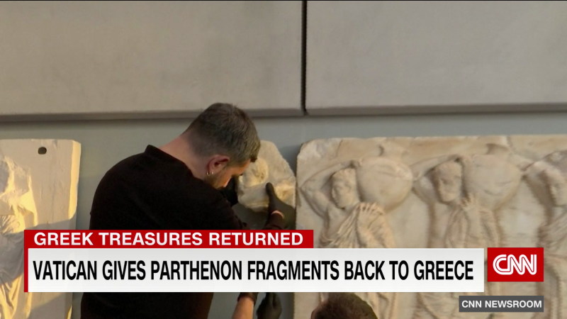 Vatican returns ancient artifacts to Greece | CNN