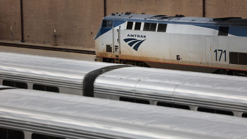 NextImg:Amtrak begins to restore service after server issues force cancellations | CNN Business