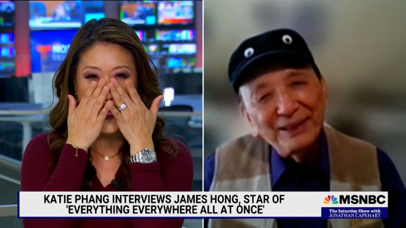 Actor James Hong got MSNBC’s Katie Phang choked up over this heartwarming question | CNN Business