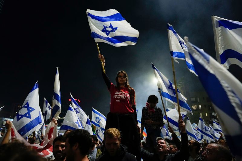 Mass Protests Erupt In Israel After Netanyahu Fires Minister Who ...