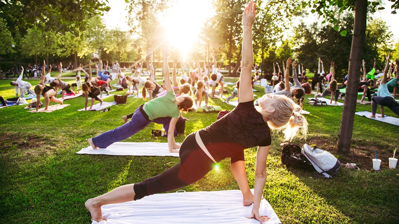 Combine exercise and social activity by scheduling regular workouts with a neighbor or joining a class.