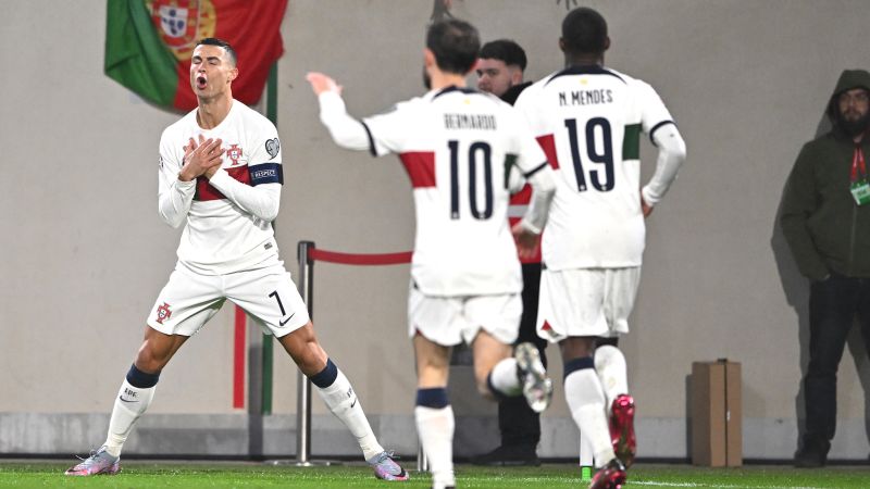 Photo of Cristiano Ronaldo strelil dva góly s čerstvou oslavou proti Luxembursku