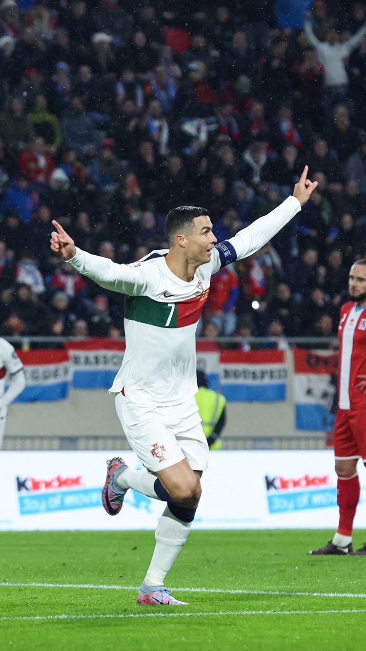 Cristiano Ronaldo marks two-goal performance with new celebration ...