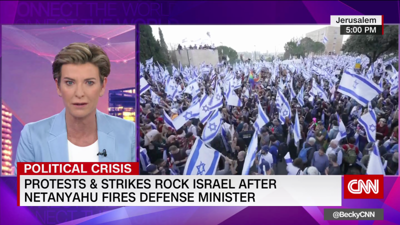 Israeli politician Danny Danon on the historic protests | CNN