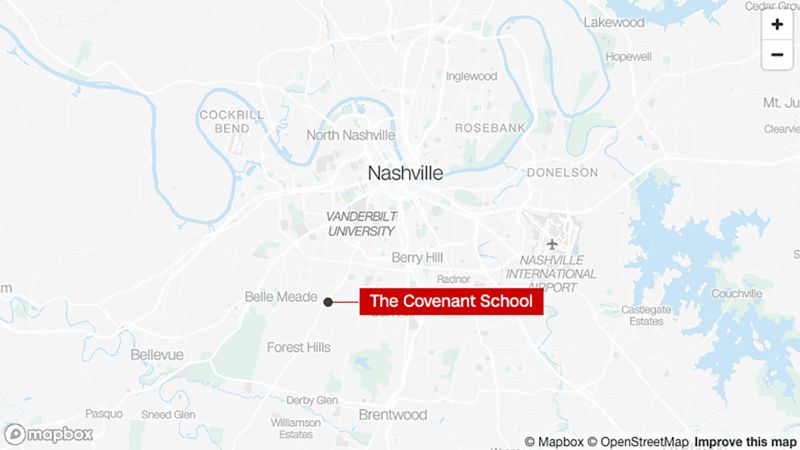 NextImg:Police report 'active shooter event' at elementary school in Nashville. The shooter is dead, police say | CNN