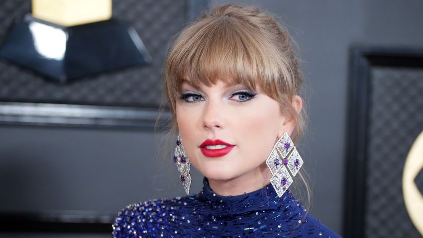 (FOR EDITORIAL USE ONLY) Taylor Swif attends the 65th GRAMMY Awards on February 05, 2023 in Los Angeles, California.