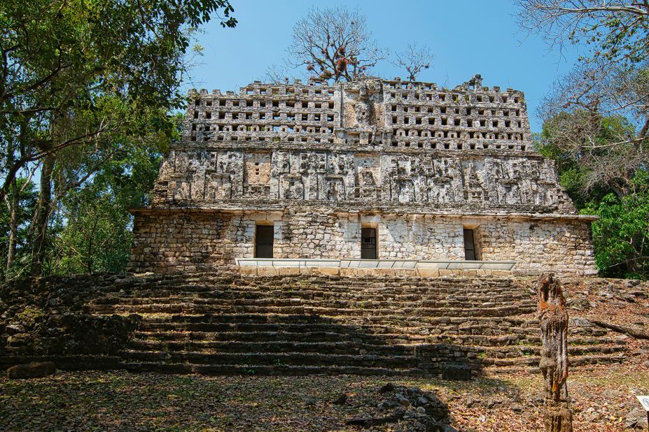<strong>Yaxchilán, Chiapas: </strong>Located right on the Usumacinta River, Yaxchilán was an important Mayan city and trading center.