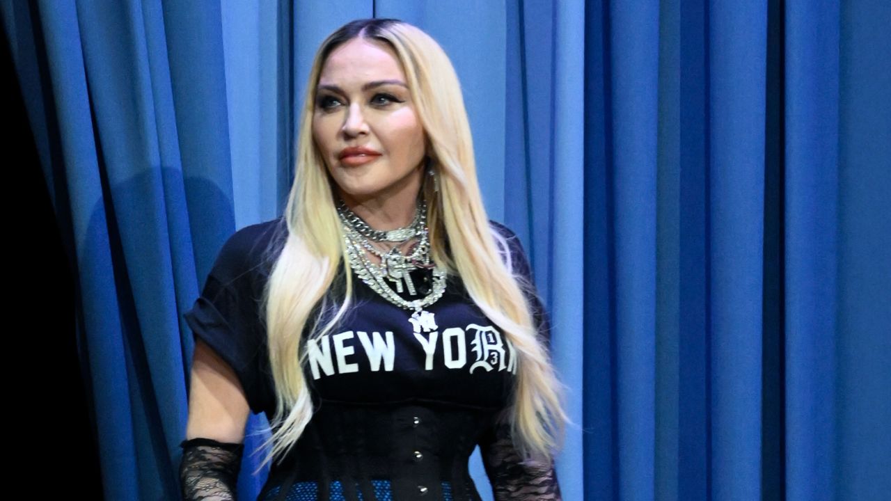 Madonna, seen here arriving to "Tonight Show with Jimmy Fallon" in 2022, has added a new date to her upcoming concert tour to support the queer community. 