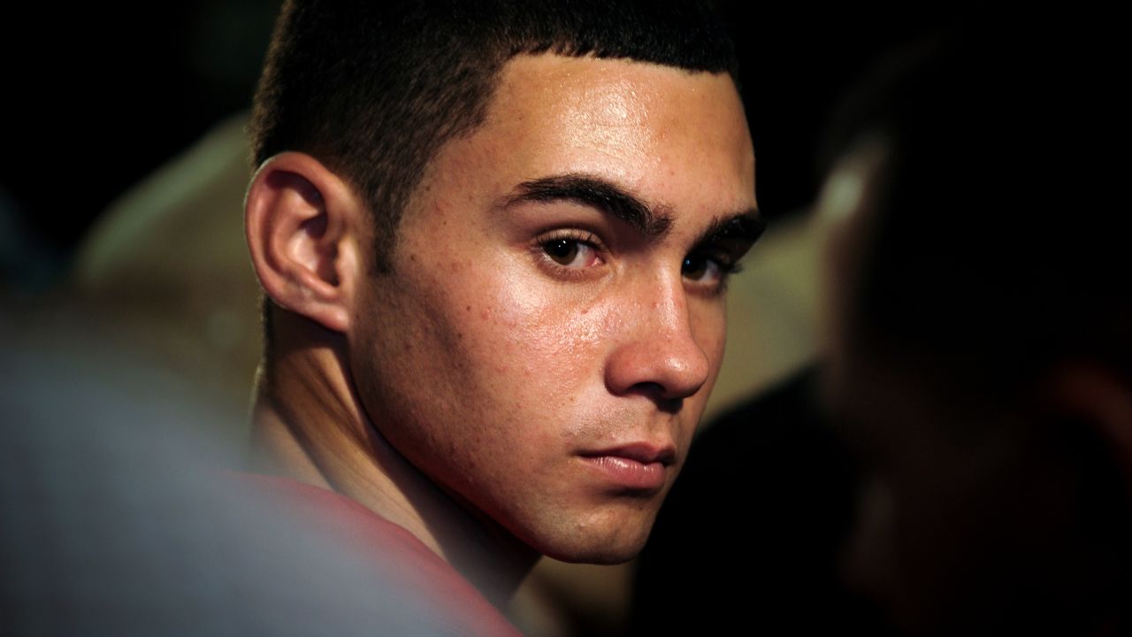Cuba's shipwreck survivor Elian Gonzalez attends a ceremony in Havana June 30, 2010. Gonzalez is studying to become a military officer, Cuba's official media said on Sunday as it marked a decade since his return to the Caribbean island. Gonzalez turned into an international child celebrity after he was found floating on an inner tube off the Florida coast when he was five-years-old in November 1999, and quickly became caught up in the political rip-tide of Havana-Miami politics. REUTERS/Adalberto Roque/Pool (CUBA - Tags: POLITICS IMAGES OF THE DAY)