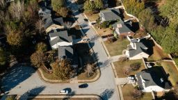 Homes in a subdivision in Atlanta, Georgia, US, on Sunday, Nov. 13, 2022. 
