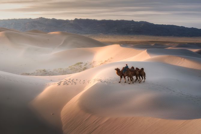 <strong>Gobi Desert, Mongolia: </strong>Mongolia's dramatic landscapes have long captivated travelers looking for unique experiences. With the government declaring 2023 through 2025 the "Years to Visit Mongolia," citizens from <a href="index.php?page=&url=https%3A%2F%2Fen.consul.mn%2Fvisa%2Fc%2F83" target="_blank" target="_blank">34 new countries</a> can now visit the country visa-free through the end of 2025. 