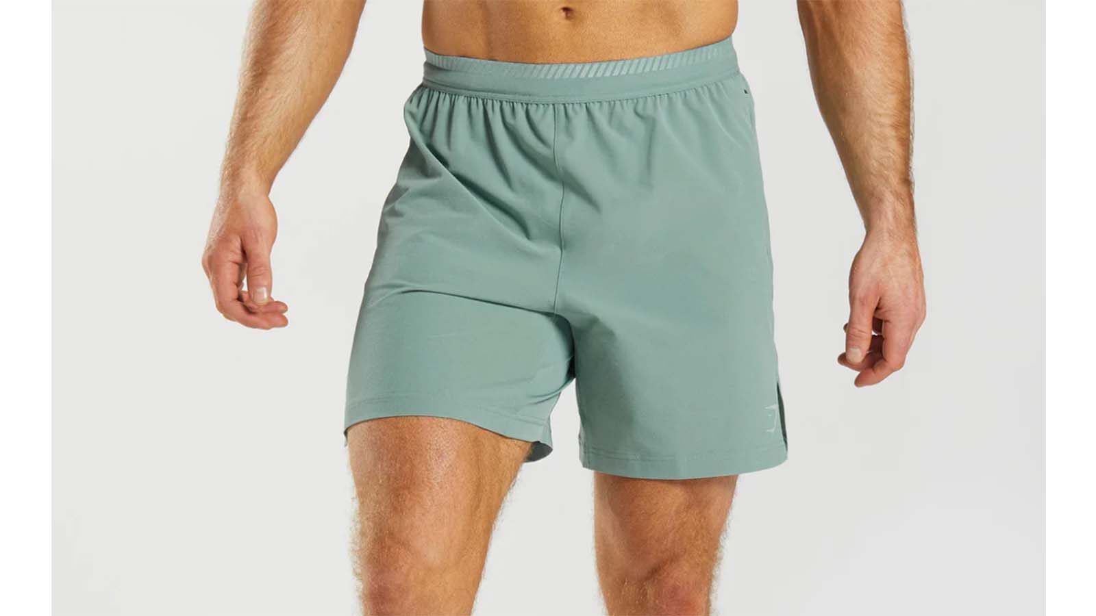 Gymshark Womens S Teal Green Apex Seamless Workout Gym Shorts Compression