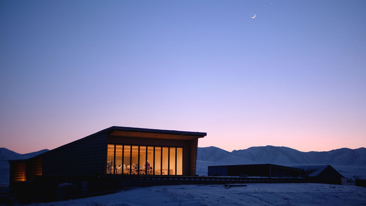 Yeruu Lodge diresapi dengan minimalis Skandinavia. 