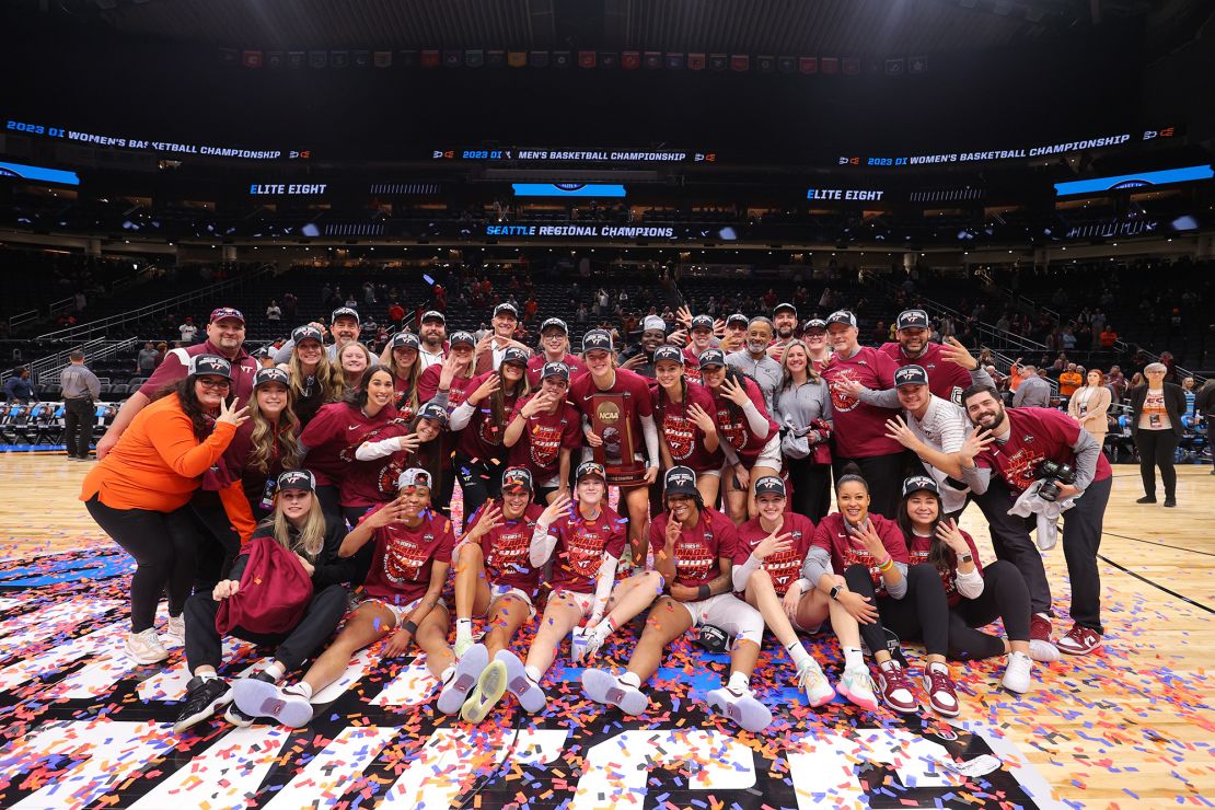 The Virginia Tech Hokies reached their first ever Final Four in program history.