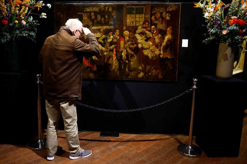 Brueghel painting hidden behind door in France turns out to be ...