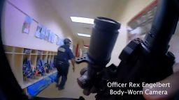 MNPD Officers Rex Engelbert, a 4-year veteran, and Michael Collazo, a 9-year veteran, were part of a team of officers who responded to the Covenant Church/School campus Monday morning and immediately entered the building. Both of those officers fired on the shooter, who was killed. This is their body camera footage.