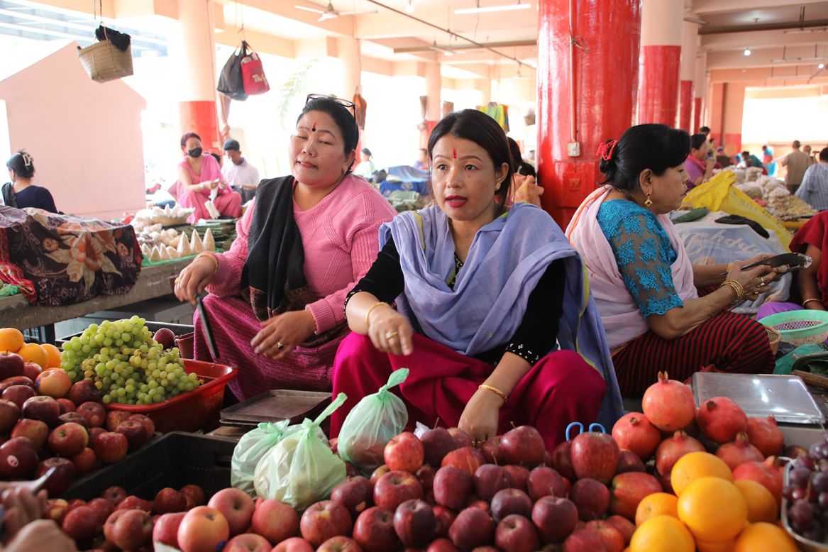 <strong>The diversity:</strong> The vendors represent each of Manipur's 33 indigenous groups.