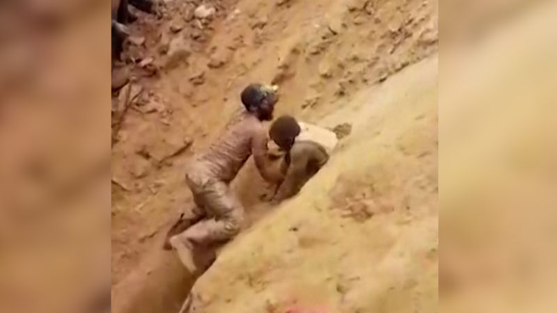 NextImg:Video: Nine miners were trapped in a gold mine. See how they escaped | CNN