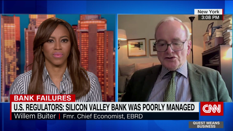 Buiter: Don’t blame the Fed for recent bank failures | CNN Business